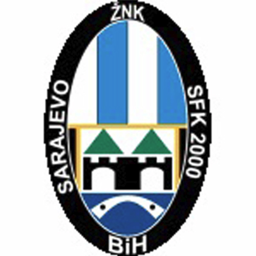 Vereinslogo ŽNK SFK 2000 Sarajevo
