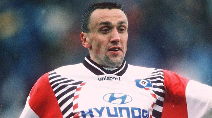 Valdas Ivanauskas   Hamburger SV  1994 1995  Autogrammkarte signiert  278660