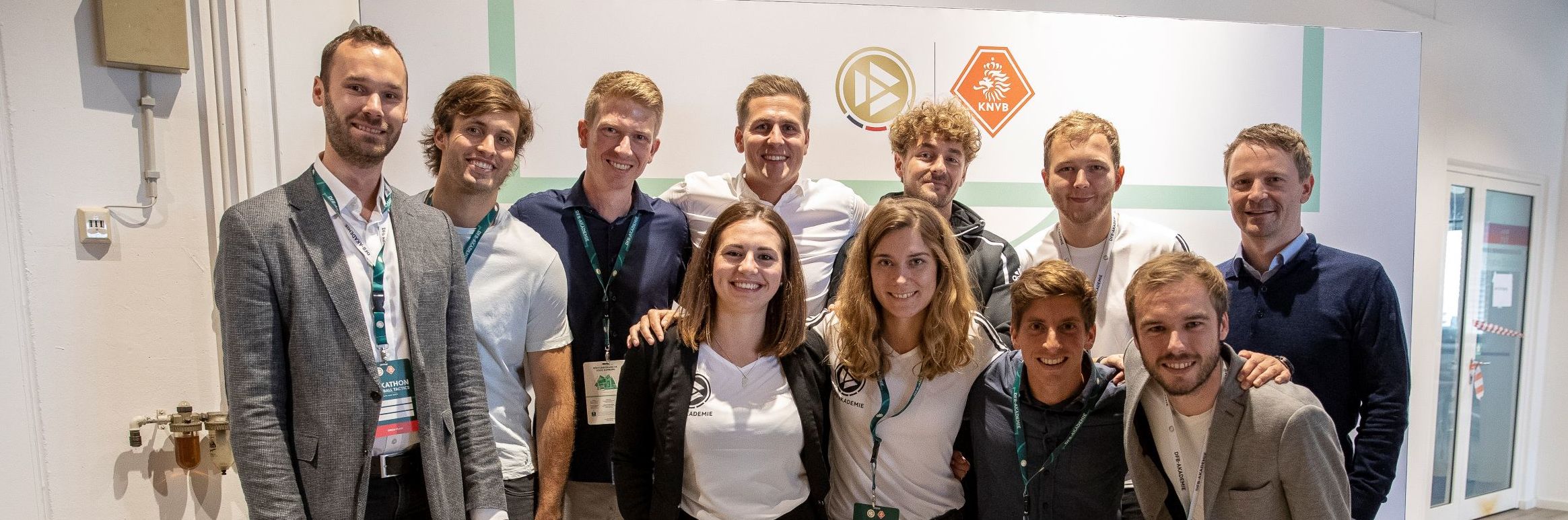 DFB-Akademie-Team beim ersten Hackathon © 2019 Getty Images