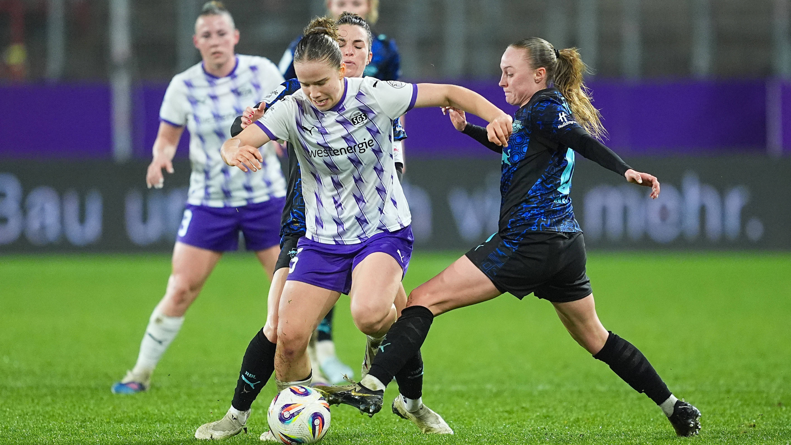 SGS Essen punktet spät gegen RB Leipzig