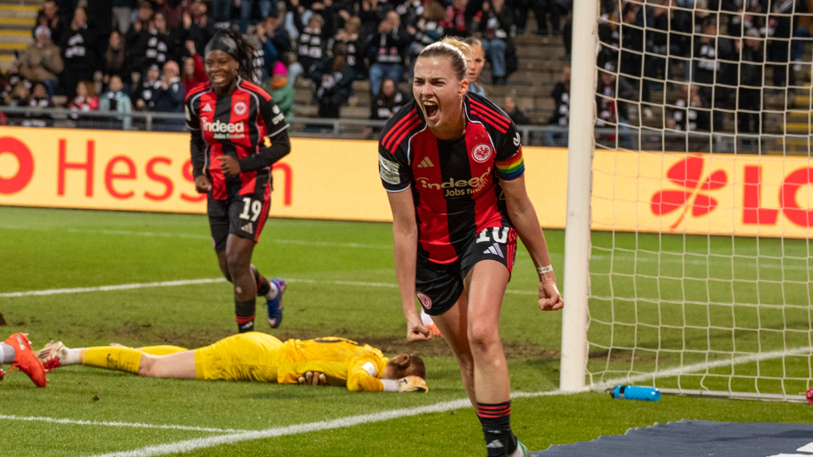 Laura Freigang bringt Eintracht Frankfurt auf Kurs